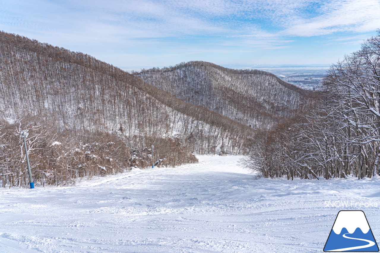 札幌藻岩山スキー場｜ふわっふわの粉雪シーズン到来！思いっきり多彩なコースを楽しみましょう！